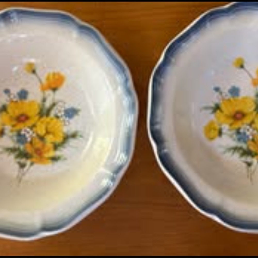 Excellent condition 2 Vintage Mikasa “Country Club” medium serving bowls - Picture 3 of 6